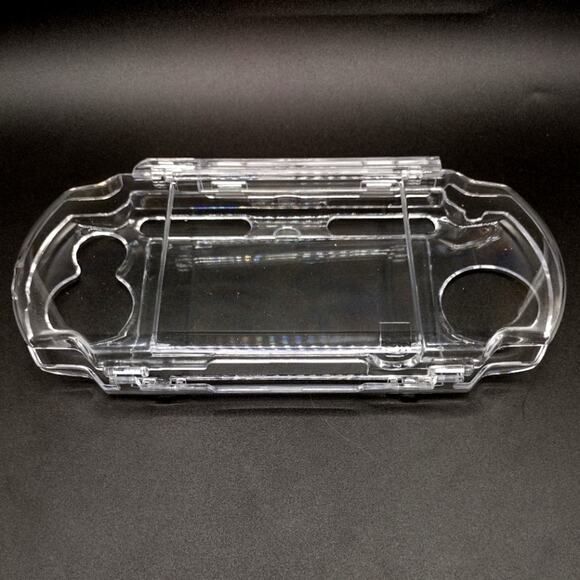 PlayStation PSP 2000 & 3000 Clear Case Protective Clamshell Hard Shell NEW! - Picture 1 of 6
